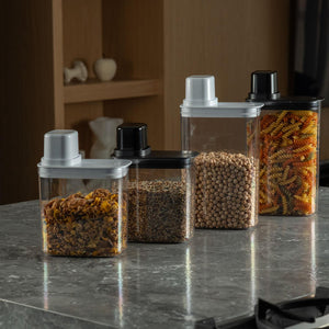 Dispensador Alimentos con Medidor Drop Blanco 2,3 lt