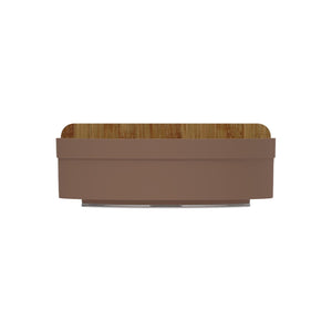 Organizador Giratorio Alto Con Separador Lume Café